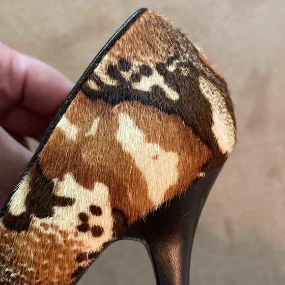 ALDO CALF HAIR STILETTO HEELS - Picture 7 of 14